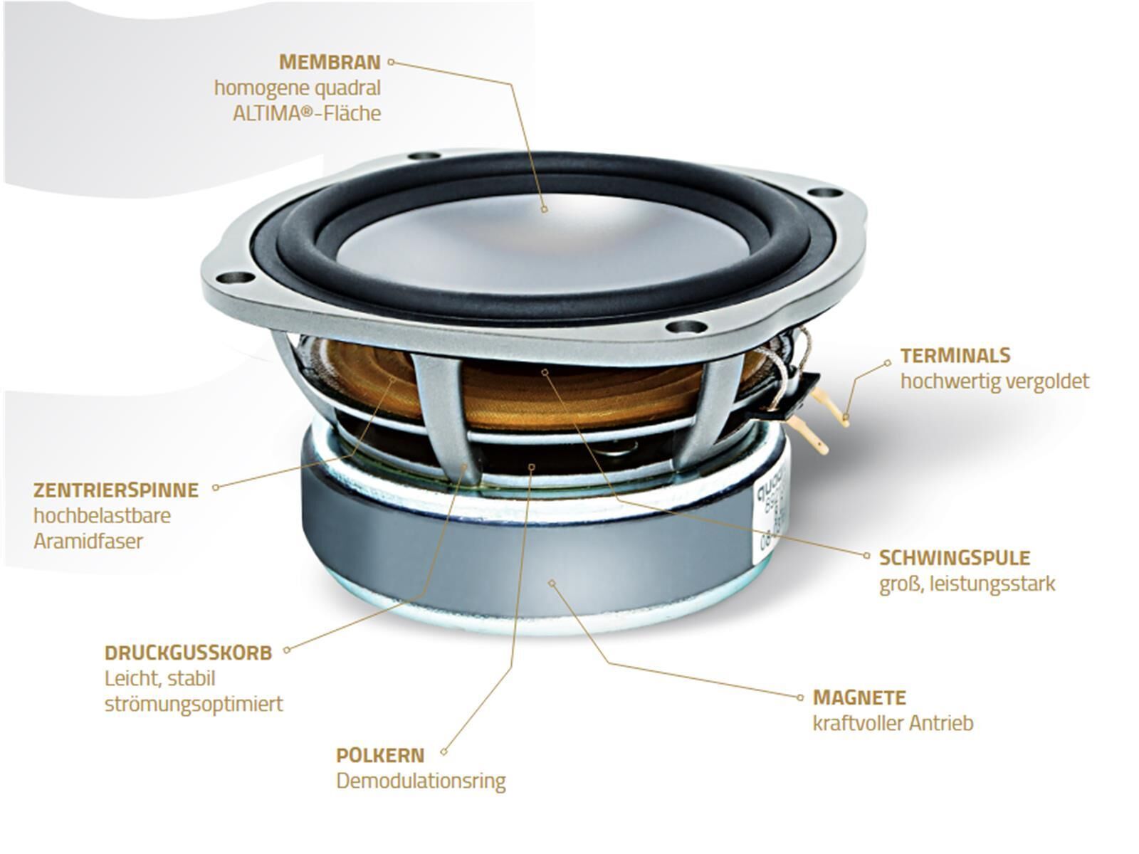 quadral Aurum Galan 9 schwarz (Paar) quadral Aurum Galan 9 schwarz (Paar)