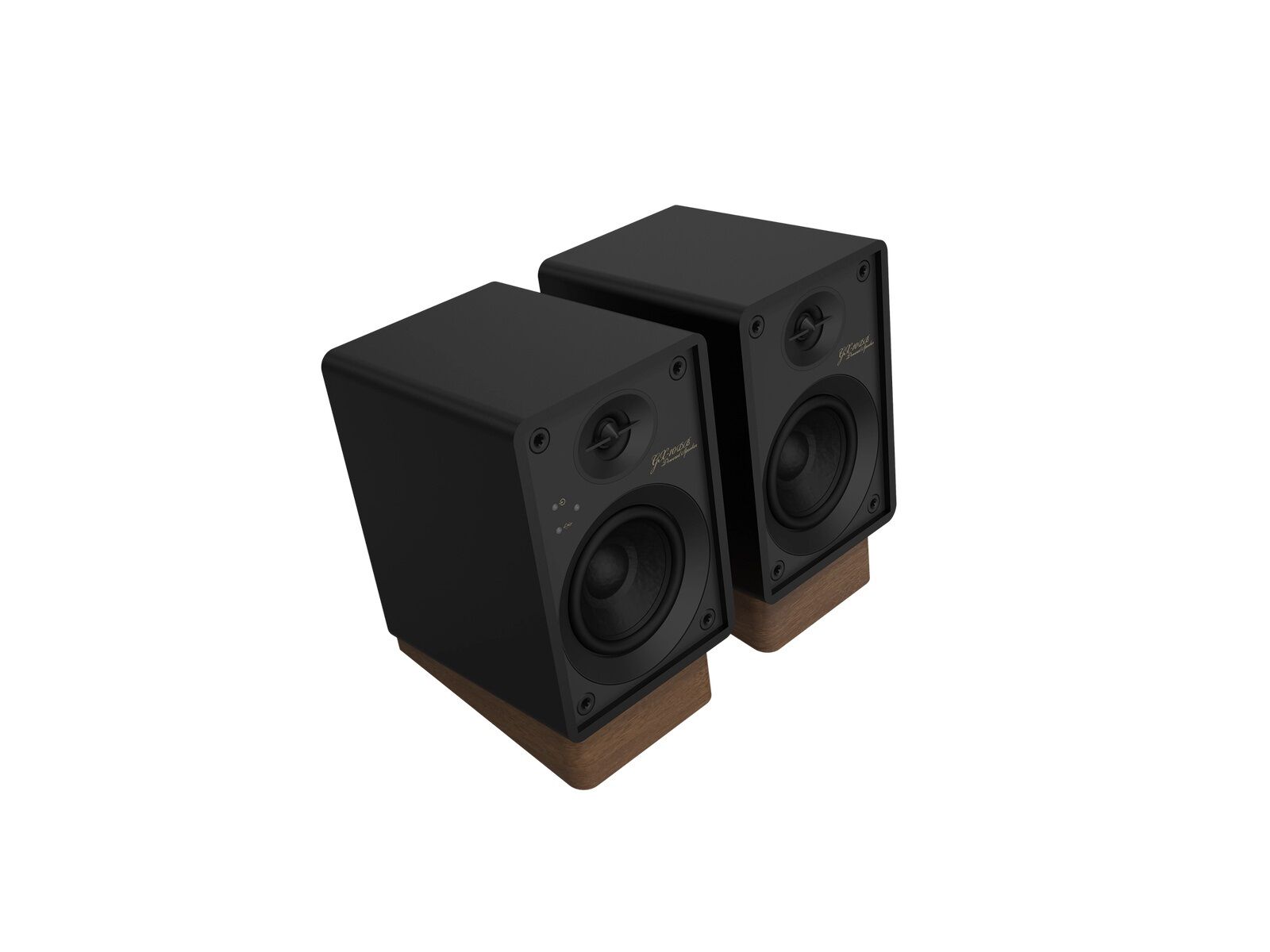 Onkyo GX 10 DB vorn2.jpg Onkyo GX-10DB Aktiv Regallautsprecher (Paar) schwarz