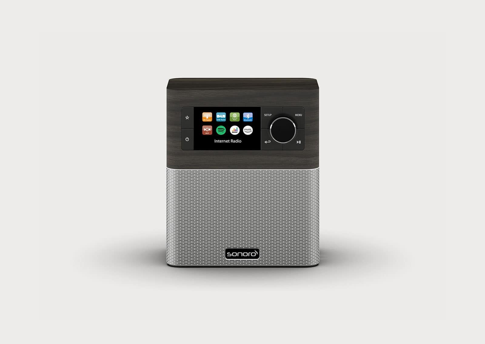 Sonoro Stream Mooreiche/Silber