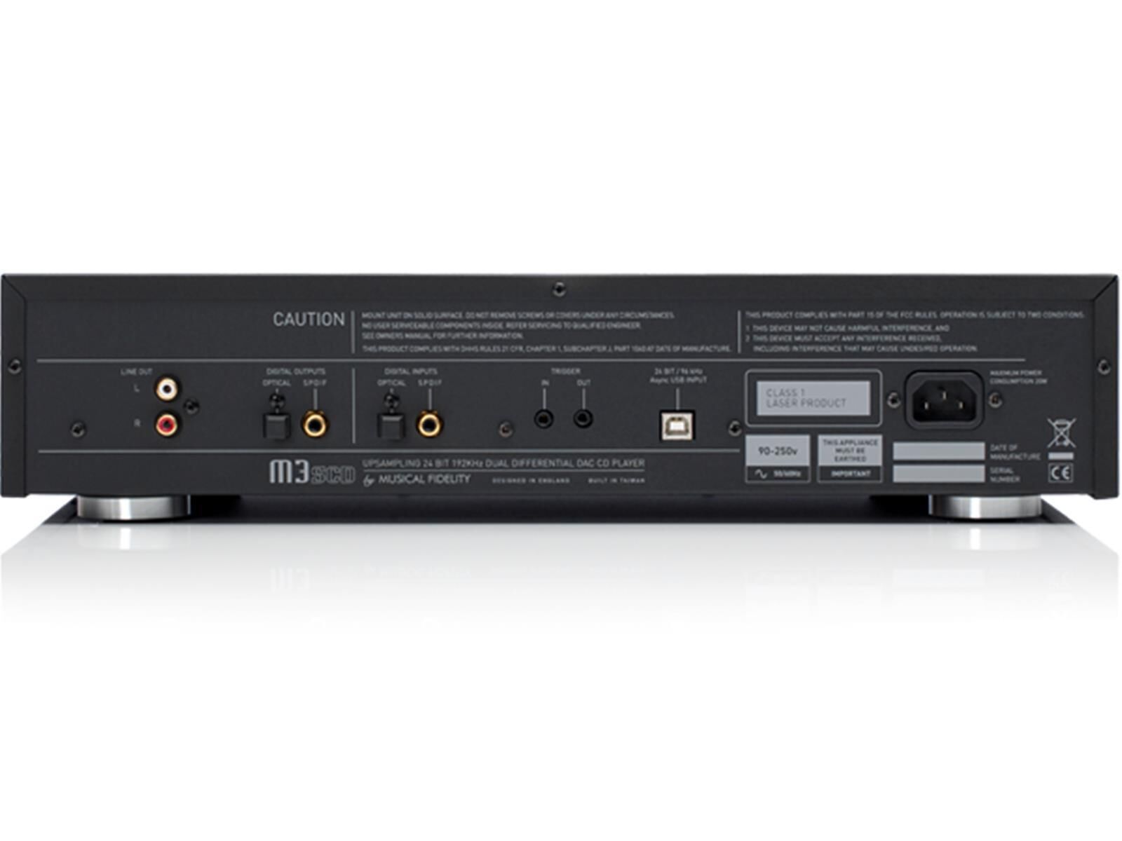 Musical Fidelity M3sCD Silber