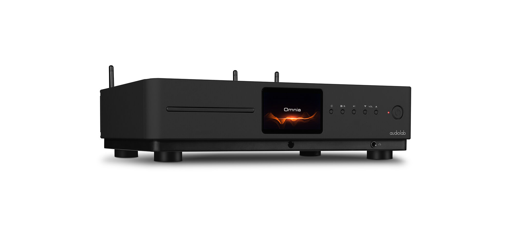 audiolab Omnia All-in-One-Musiksystem Schwarz