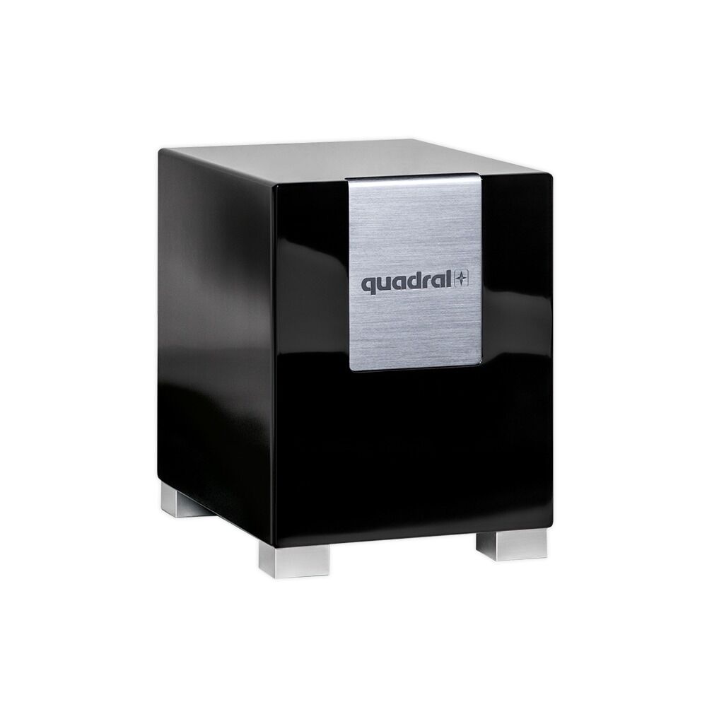 QUBE-8-schwarz quadral QUBE S8 Aktiv-Subwoofer schwarz