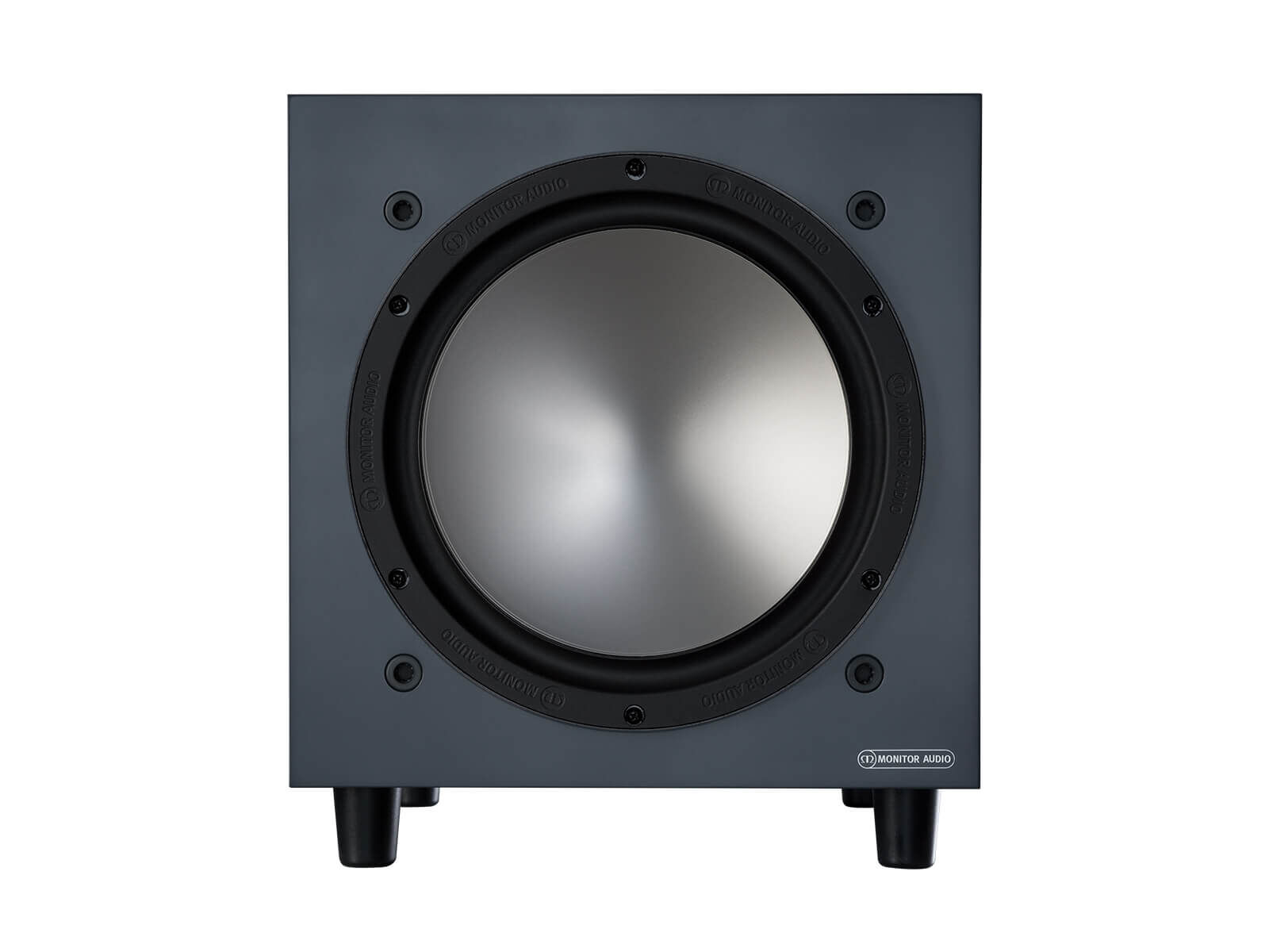 ma_bronze_w10_front_black Monitor Audio Bronze W10 Subwoofer Schwarz