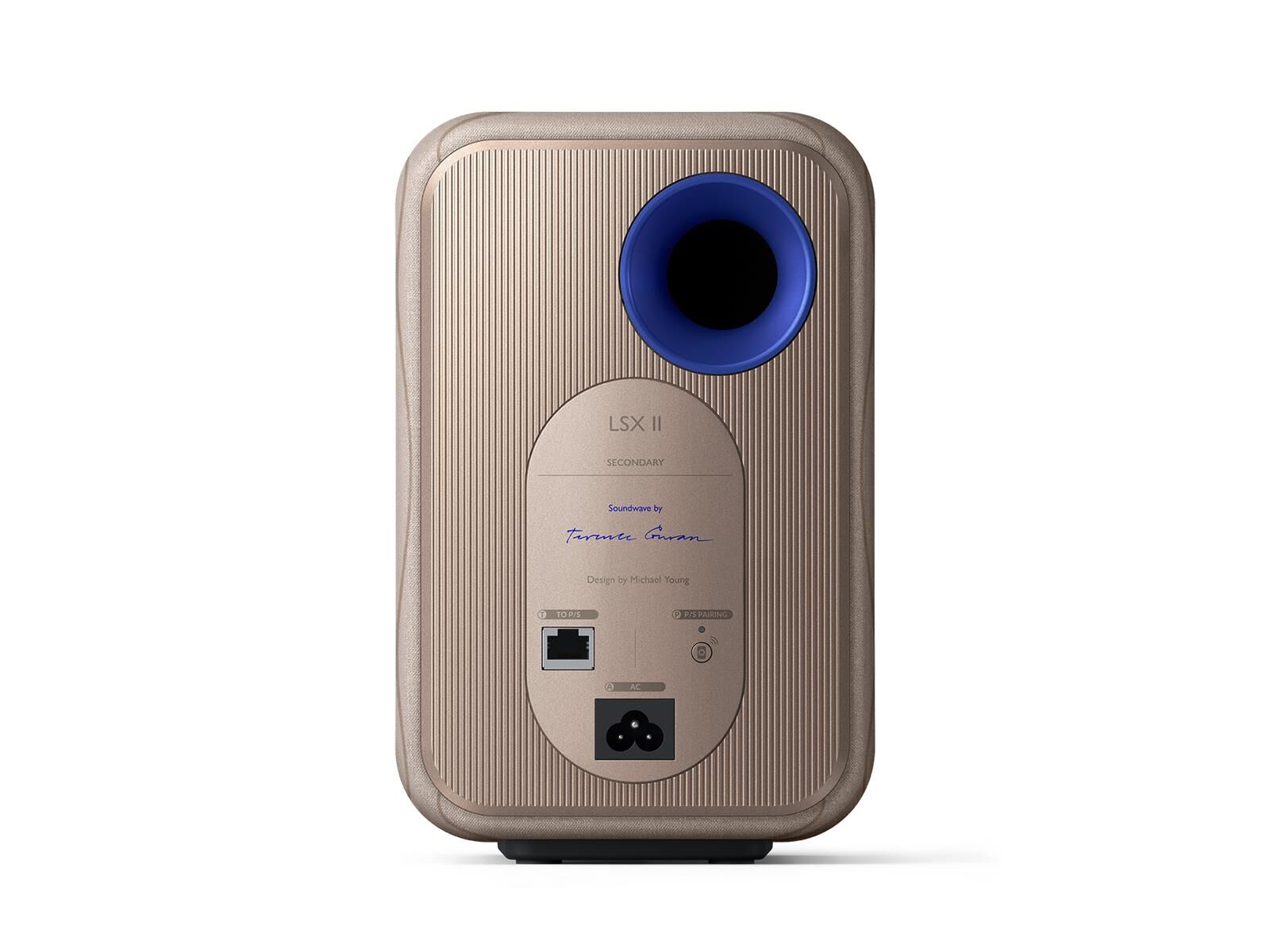 LSX II_secondary_back_soundwave edition KEF LSX II WLAN-Lautsprecher Soundwave (Set)