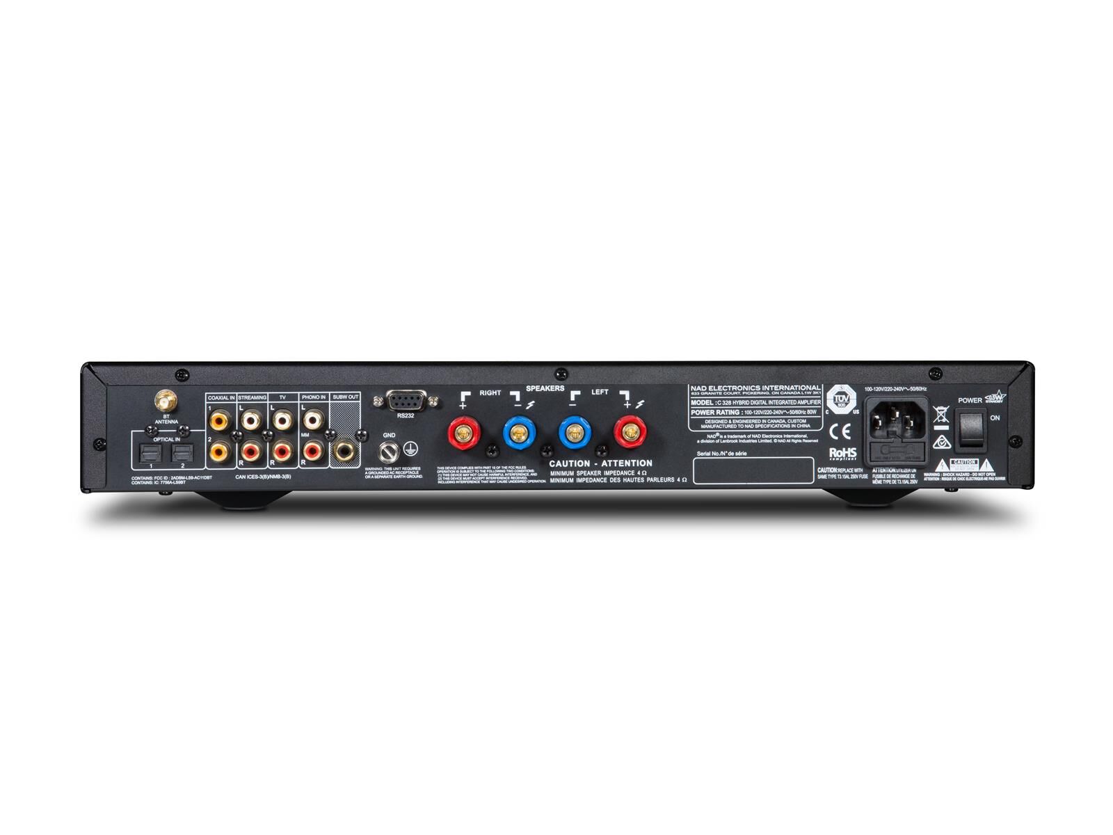 NAD C328 Graphite Digitaler Vollverstärker