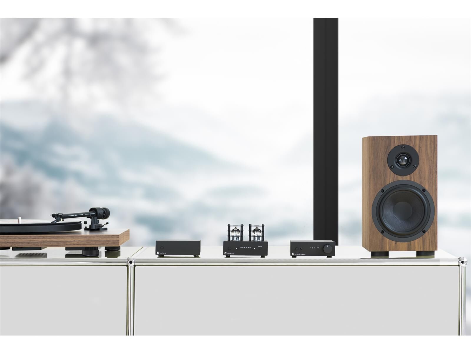 Pro-Ject Tube Box S2 silber