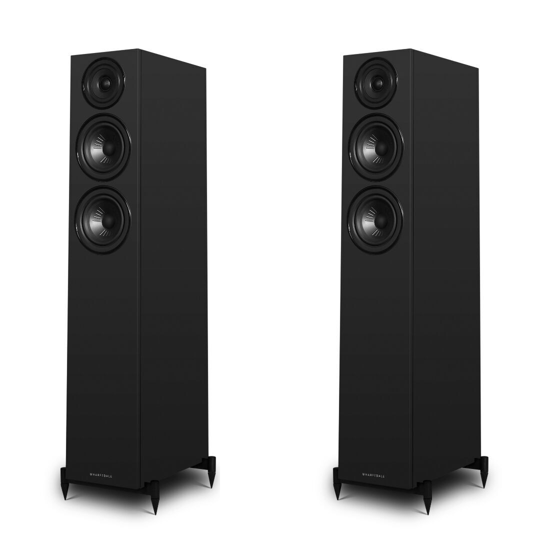 Wharfedale Diamond 12.4i Standlautsprecher (Stück) schwarz matt