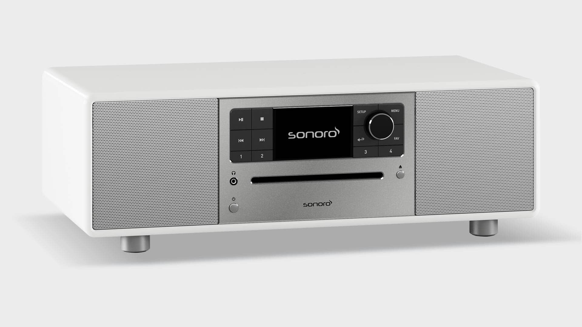 Sonoro Prestige weiß-silber Aussteller