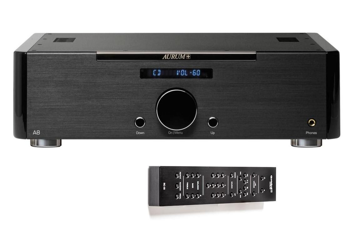 quadral Aurum A8 Vollverstärker High-end schwarz
