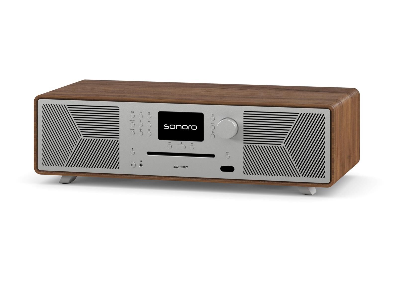 Sonoro Meisterstück (Gen.2) Walnuss silber