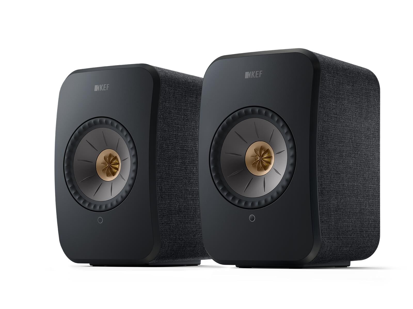 KEF LSX II WLAN- Lautsprecher Carbon schwarz (Set)
