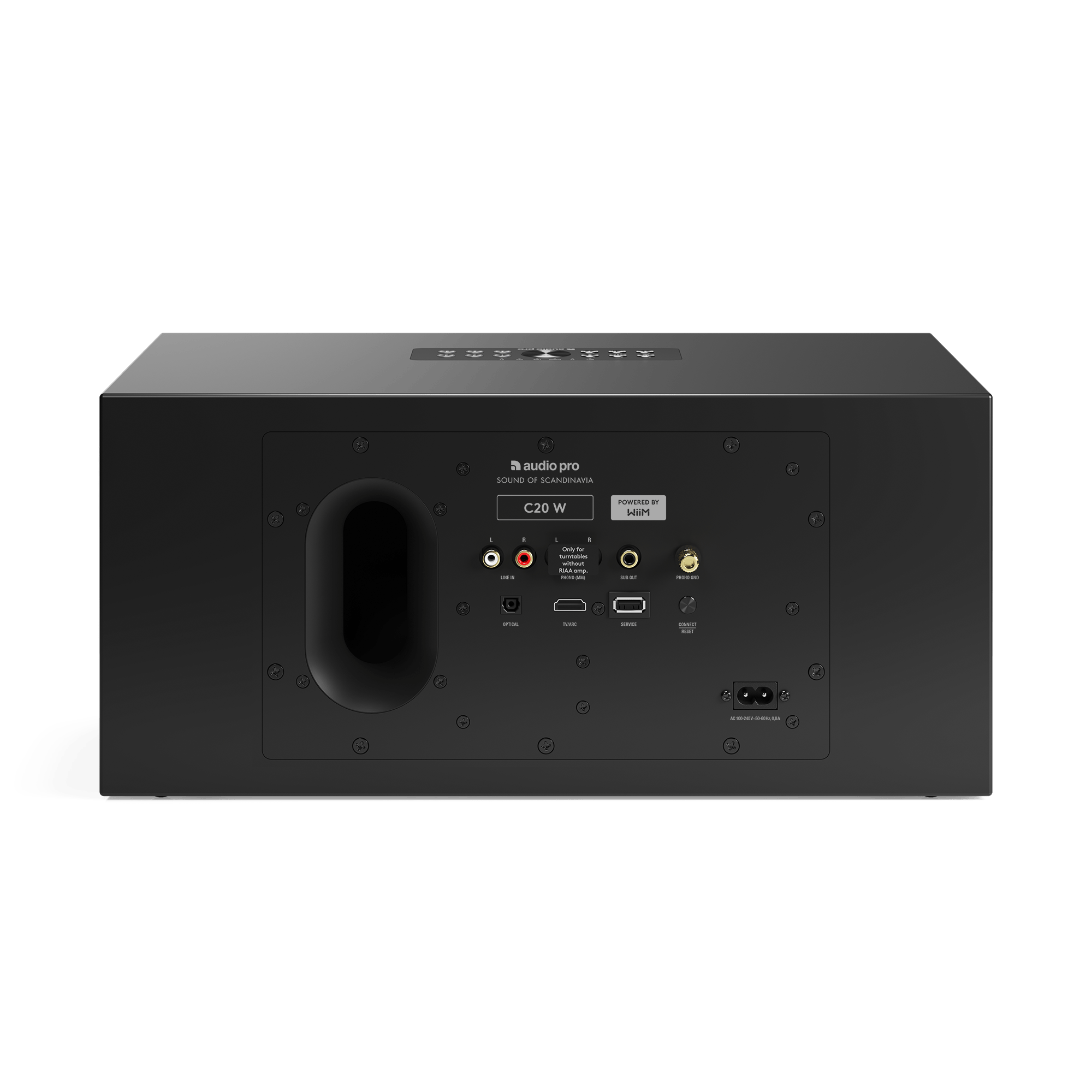 Audio Pro C20 Wireless Stereolautsprecher schwarz