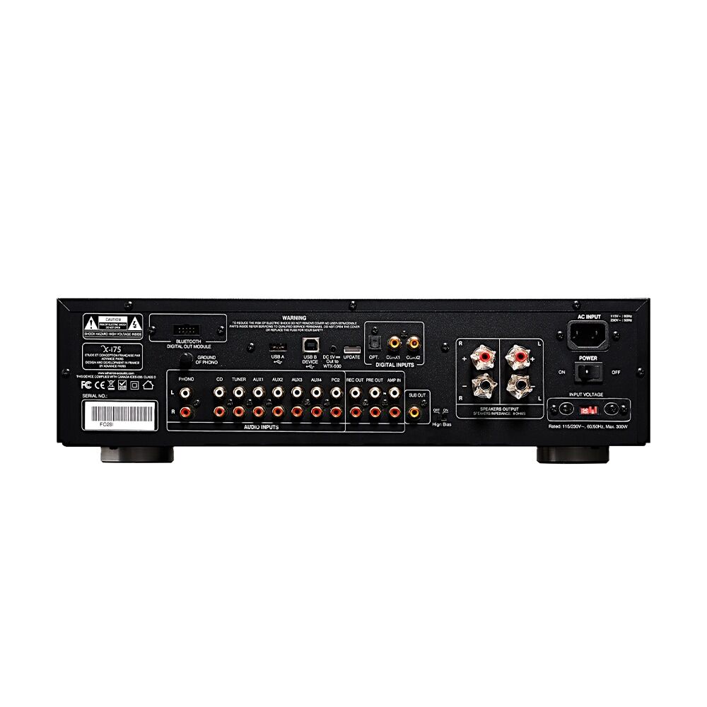 Advance Paris X-i75 schwarz + Audioquest NRG x 1,8m