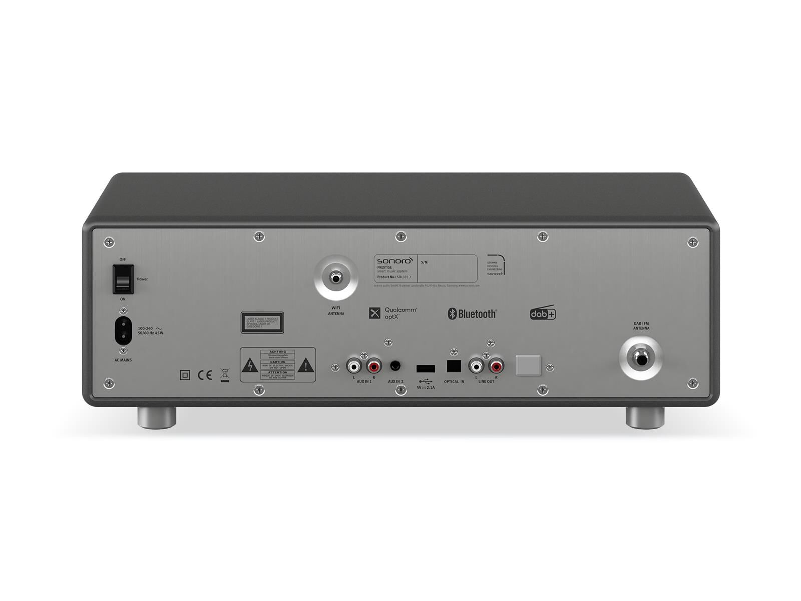 Sonoro Prestige Graphit matt-silber