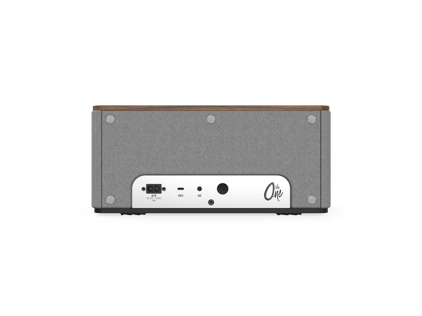 The One Plus - Walnut - Back.jpg Klipsch The One Plus walnuss