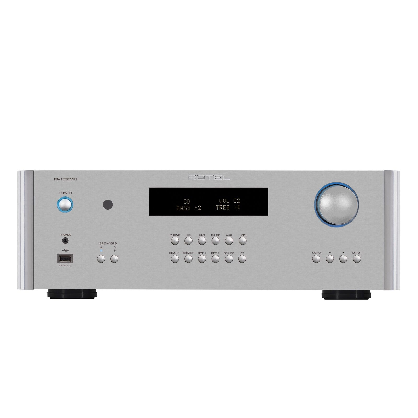Rotel RA-1572MKII Vollverstärker silber