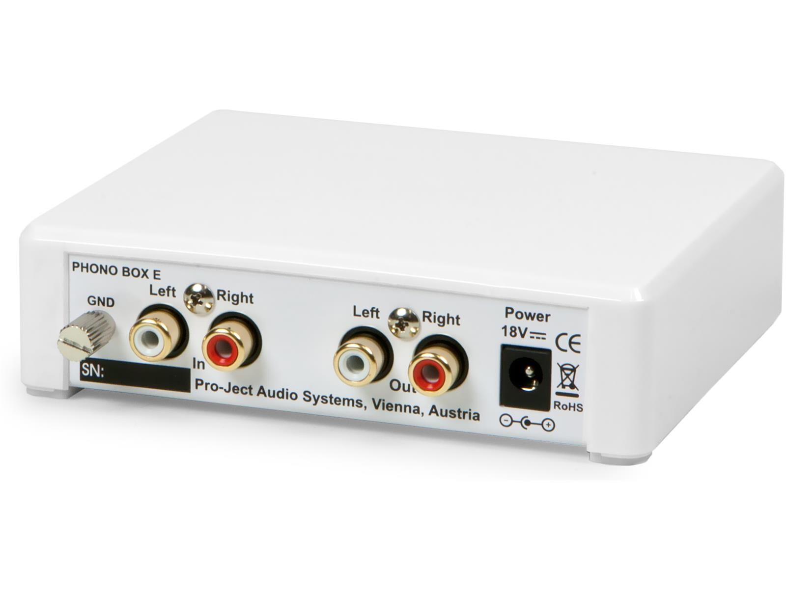 Pro-Ject Phono Box E weiß