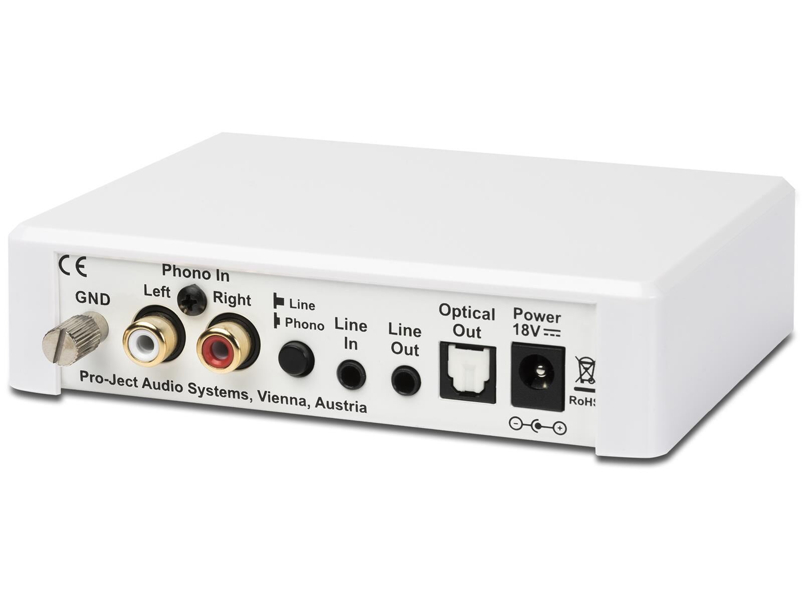 Pro-Ject Optical Box E Phono weiß