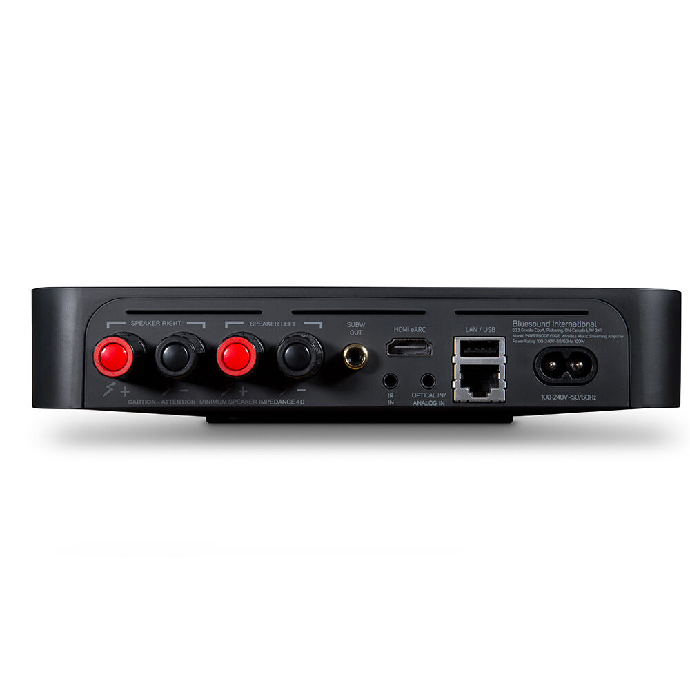 Bluesound Power Node Edge schwarz Bluesound Power Node Edge schwarz