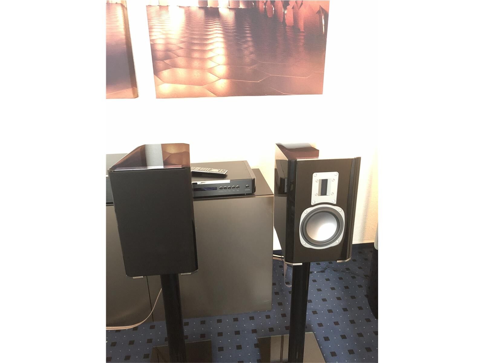 quadral Aurum Galan 9 schwarz (Paar)