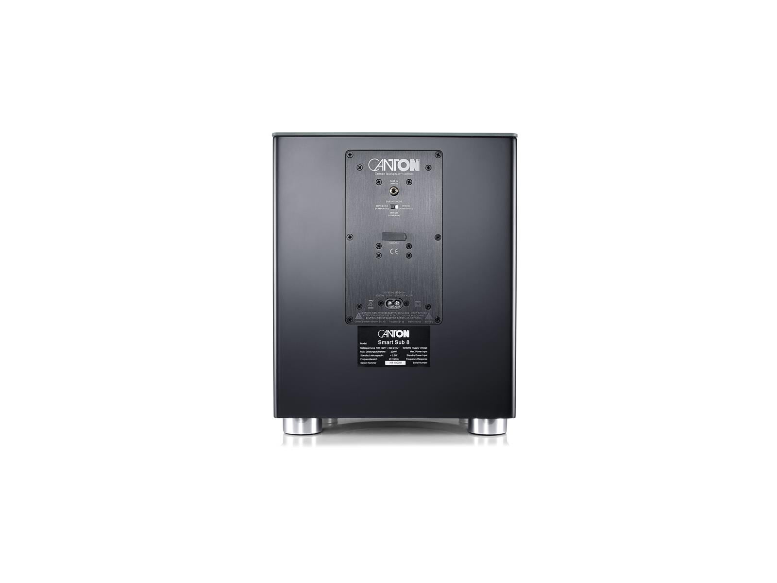 Canton Smart SUB 8 schwarz