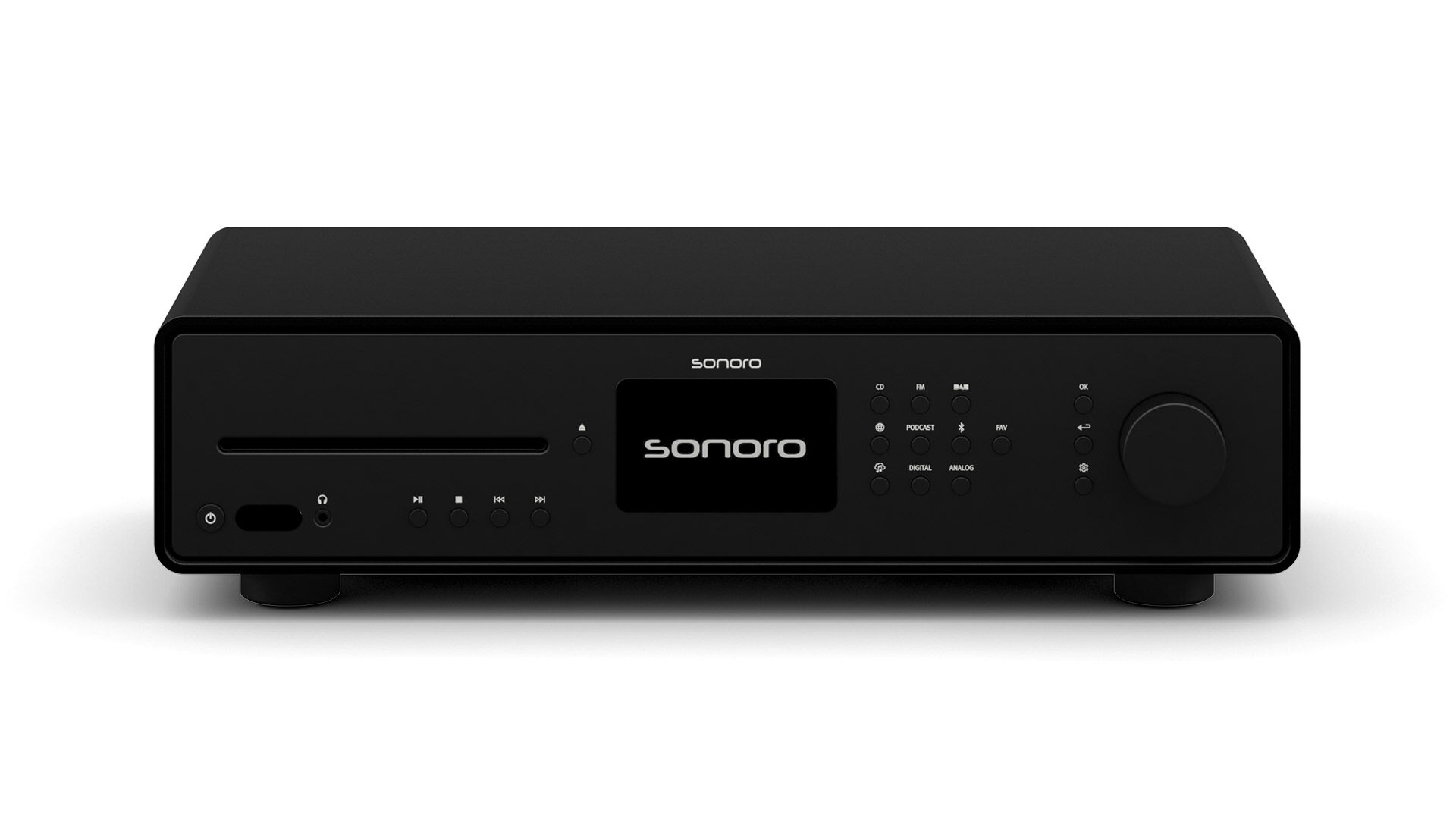 Sonoro Maestro Quantum Stereoreceiver weiß/silber