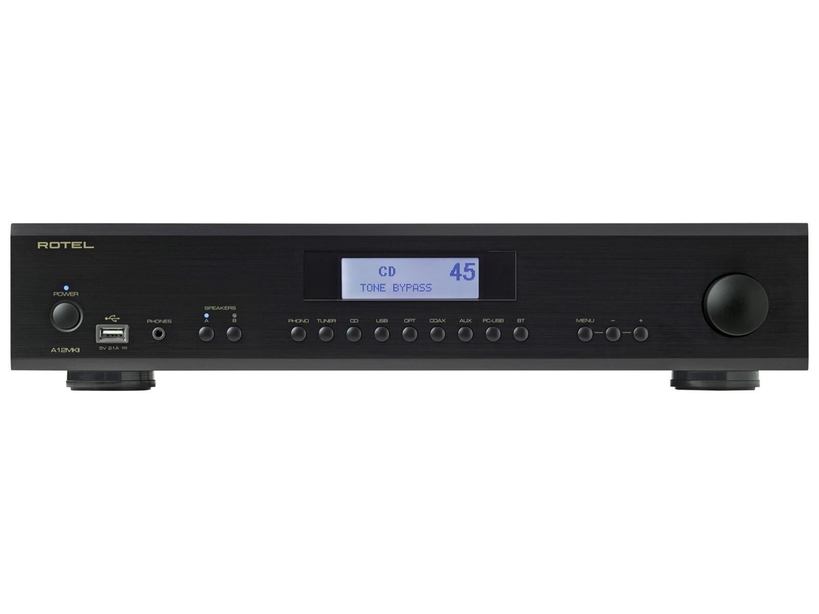 Rotel A12MKII Vollverstärker schwarz
