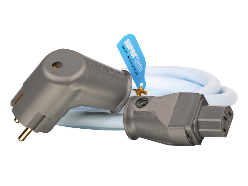 Supra Cables LoRad Netzkabel 2.5 MKII EU abgewinkelt