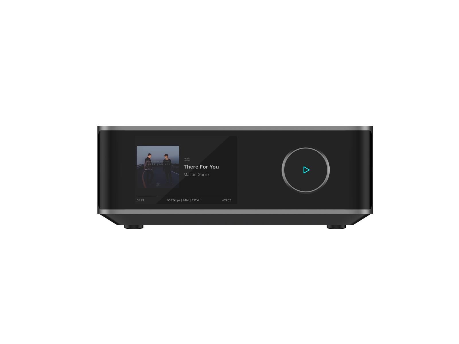 WiiM Amp Ultra Streaming Verstärker grau