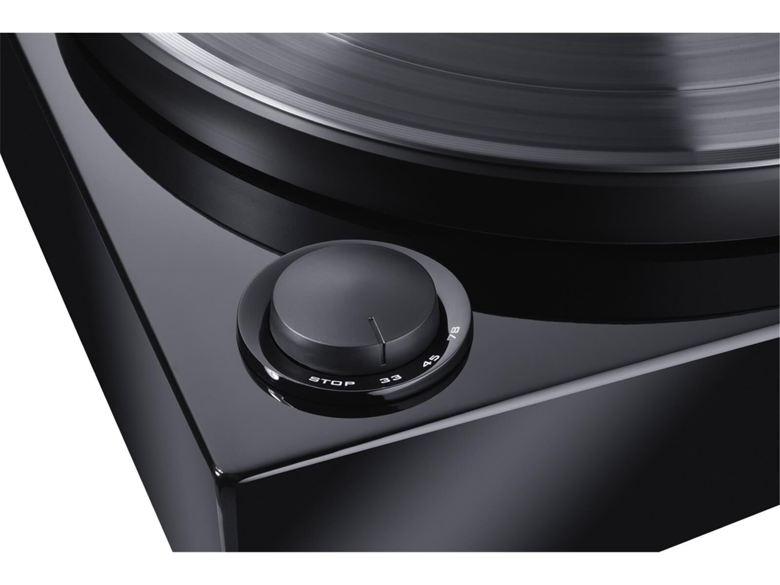 Magnat MTT 990 mit AT 95E schwarz Plattenspieler
