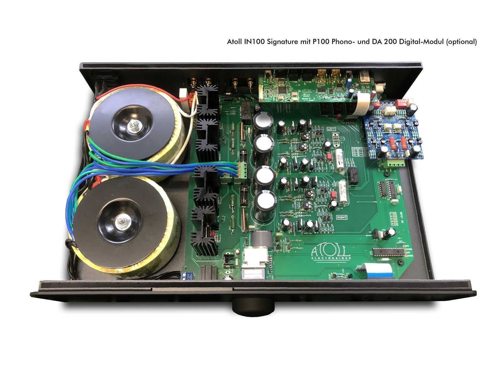 Atoll IN 100 Signature Vollverstärker silber