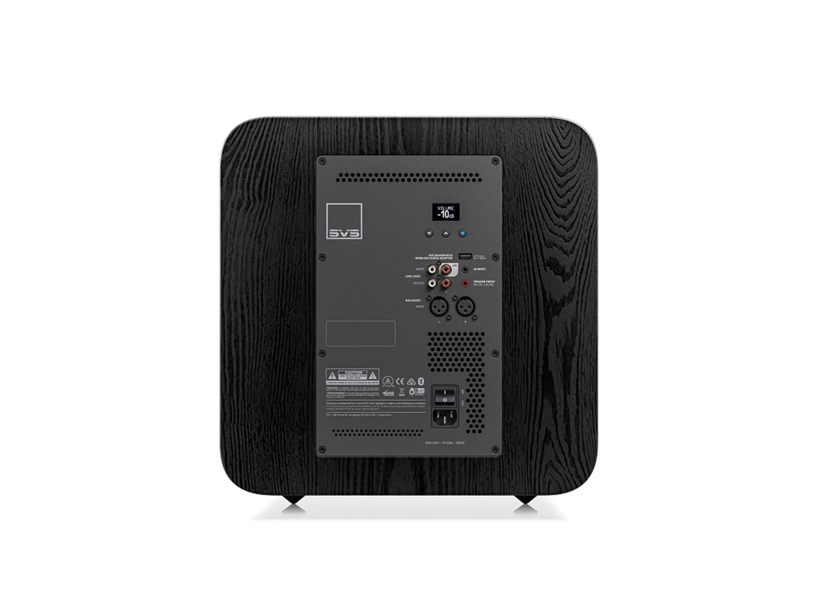 svs 3000 sch hinten.png SVS SB-3000 R/Evolution Subwoofer black Ash