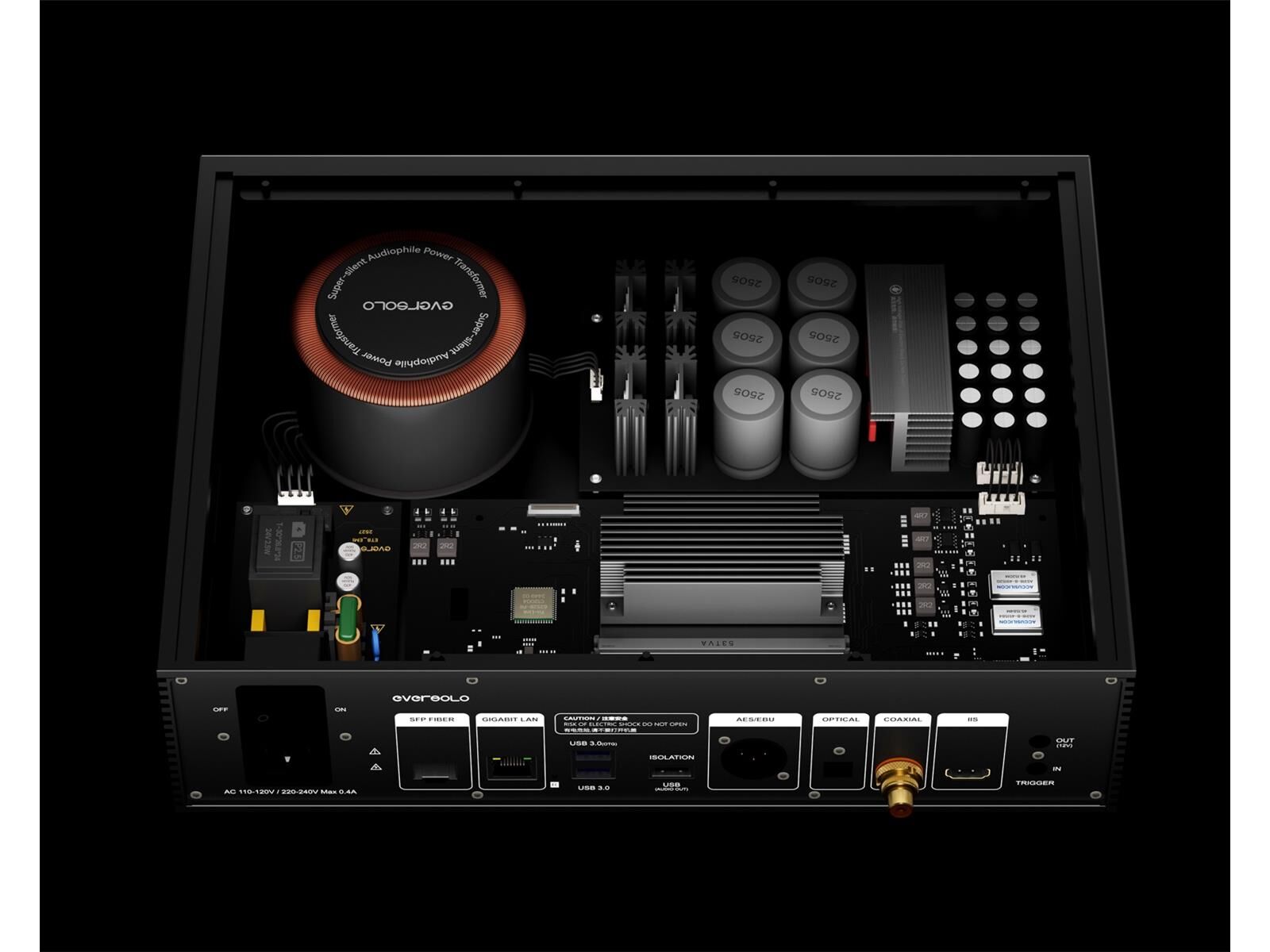 Eversolo T8 Digital Media Streamer ohne Dac