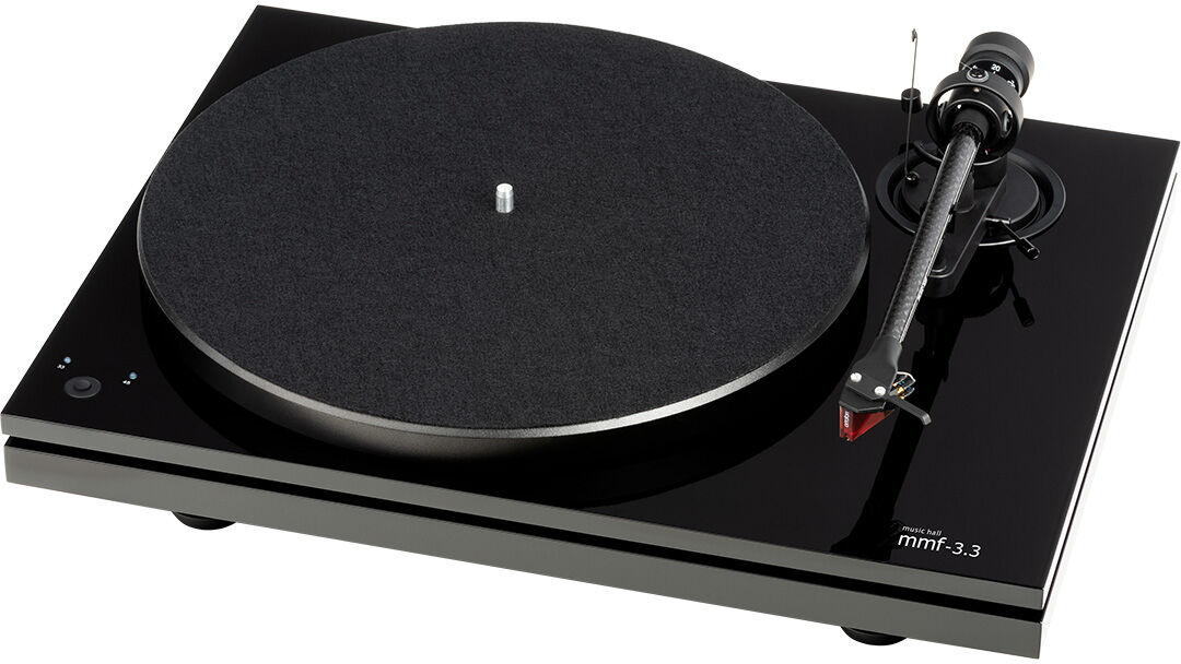 Music Hall mmf-3.3 Plattenspieler schwarz