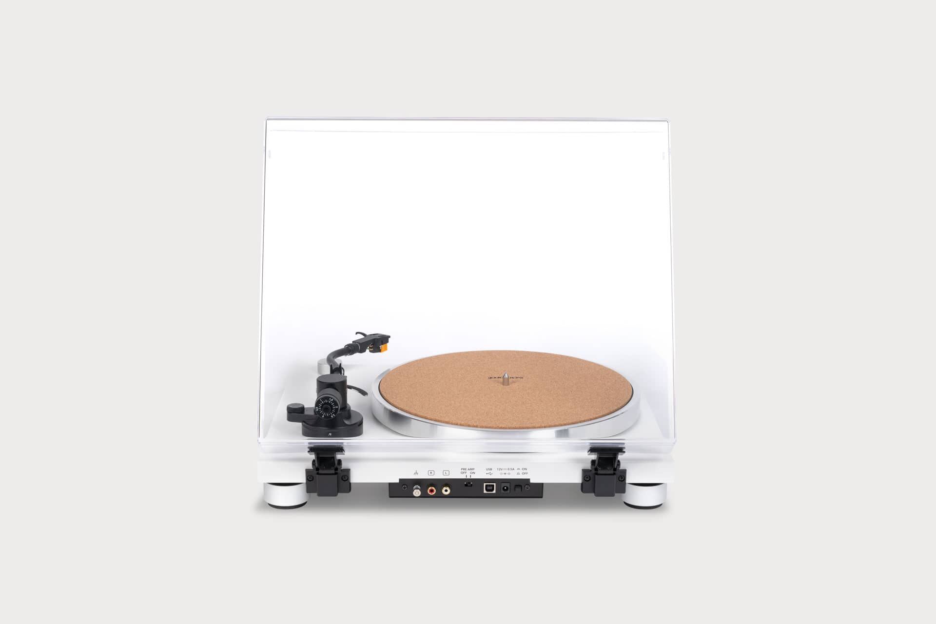 Sonoro Plattenspieler Platinum SE weiß matt