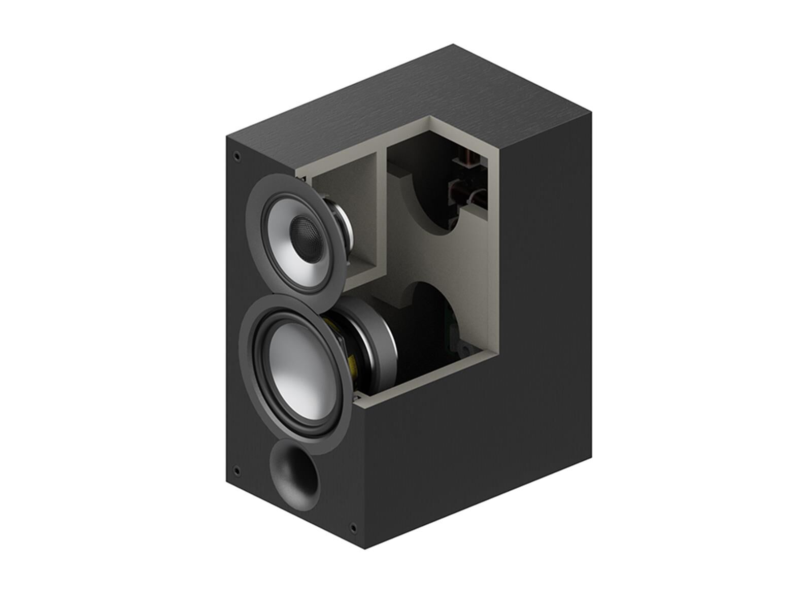 ELAC UB52 Uni-Fi 2.0 Regal-Lautsprecher schwarz ( Paar)