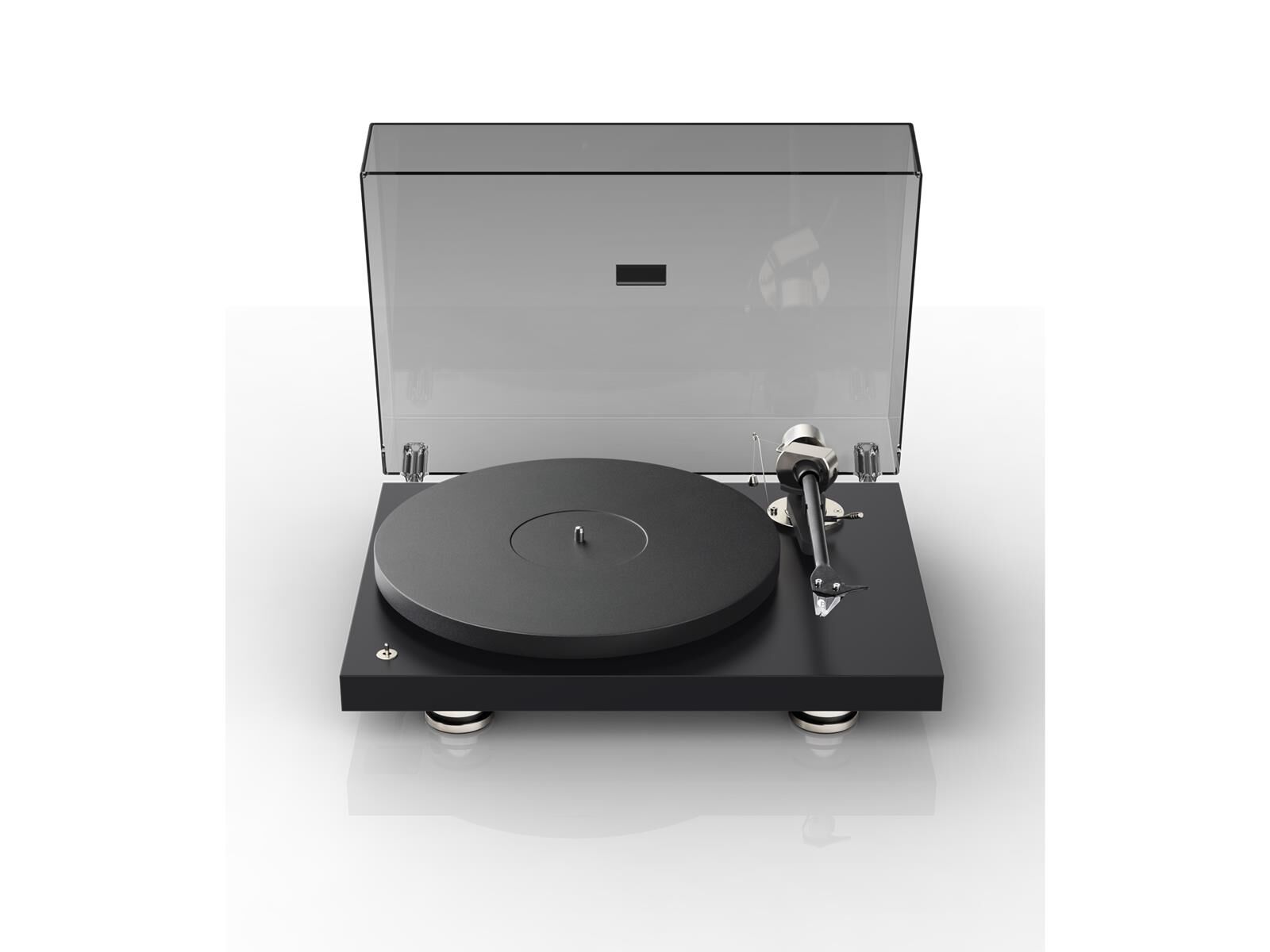 debut pro b mit haube.png Pro-Ject Debut PRO B Plattenspieler seidenmatt schwarz