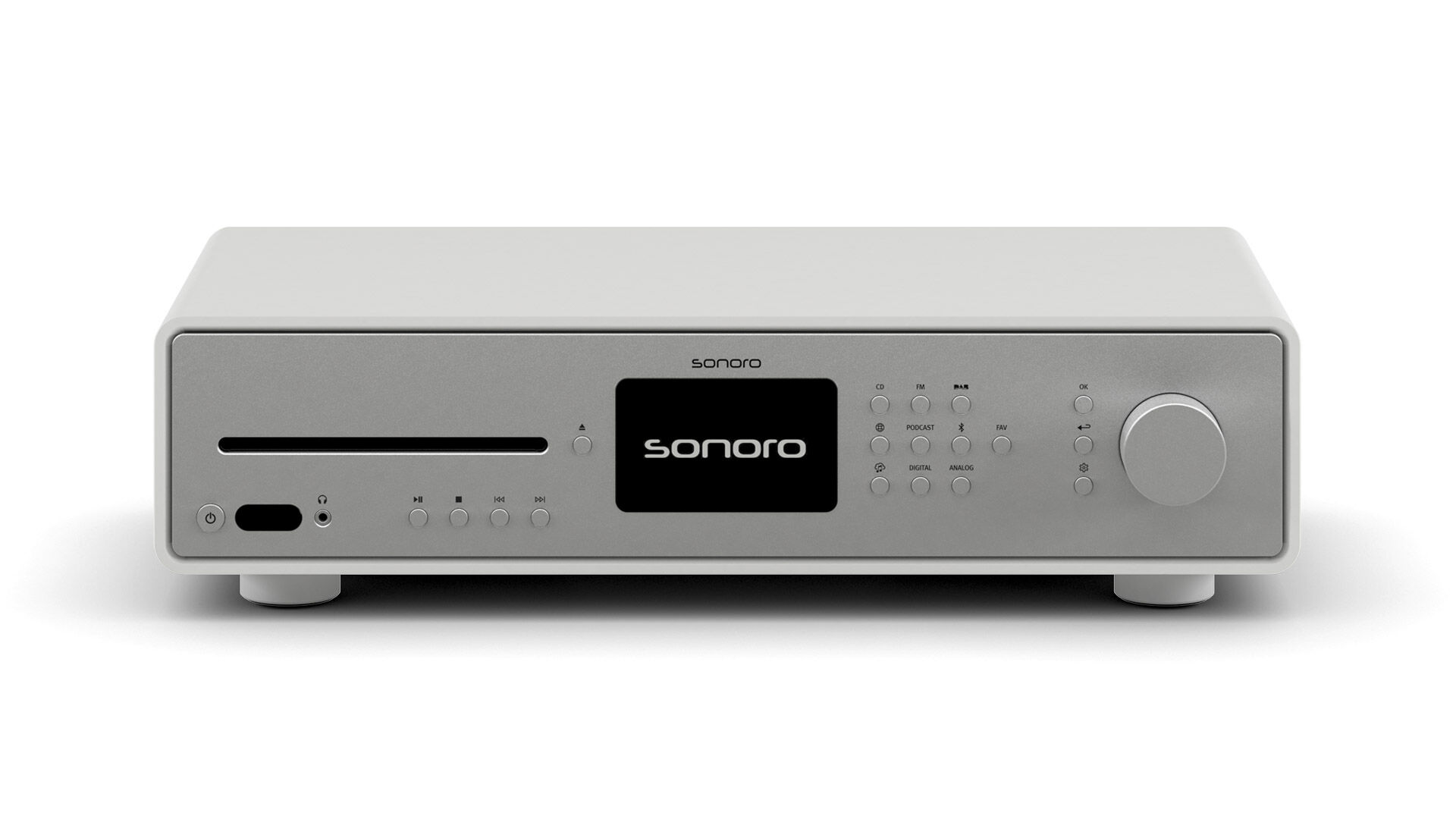 Sonoro Maestro Quantum Stereoreceiver weiß/silber
