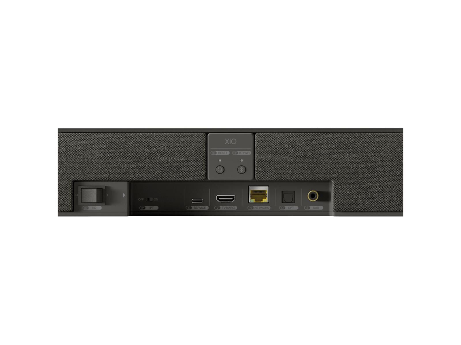 Kef XIO Soundbar UNIQ Atmos Slate Black