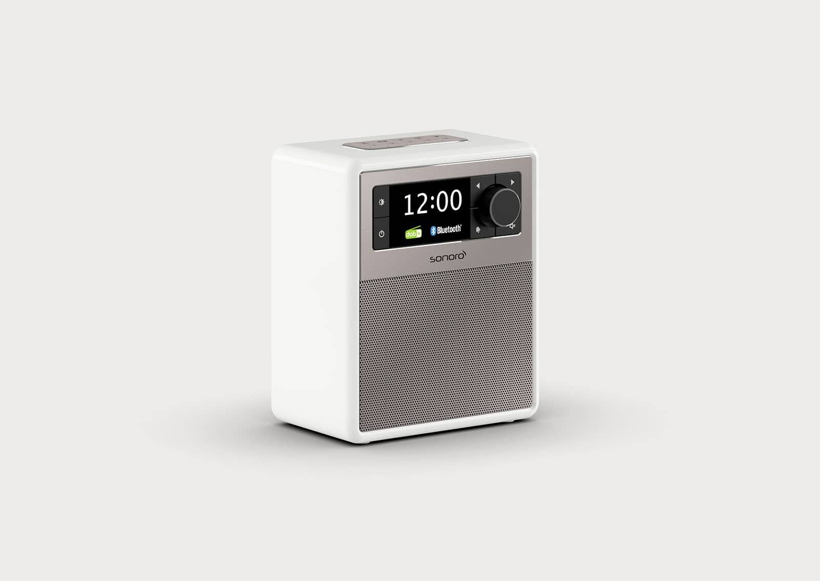 Sonoro Easy Digitalradio Hochglanz weiß