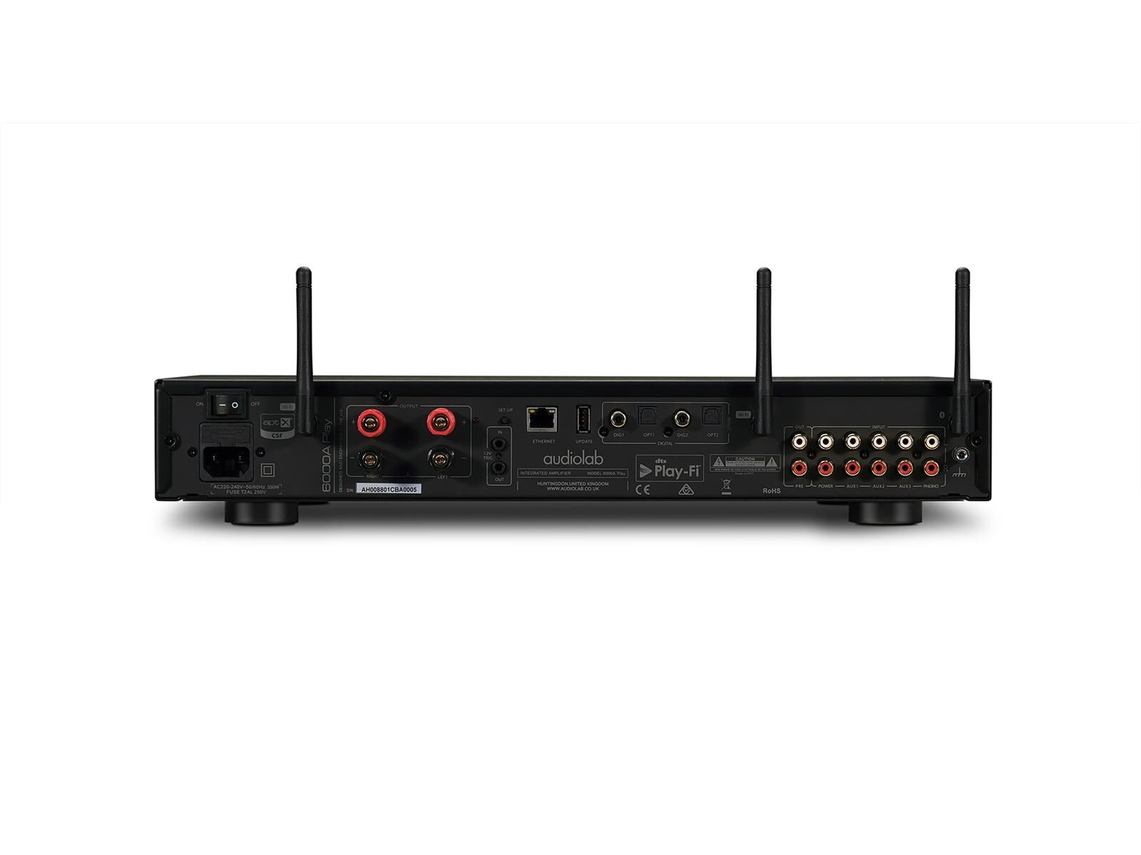 audiolab 6000A  Play Vollverstärker Schwarz