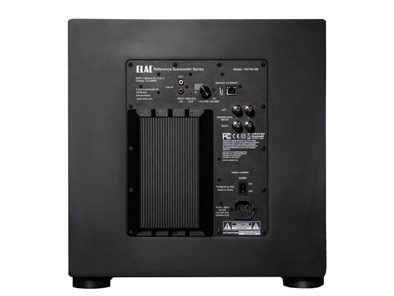 ELAC Subwoofer RS700-SB schwarz matt (Aussteller)