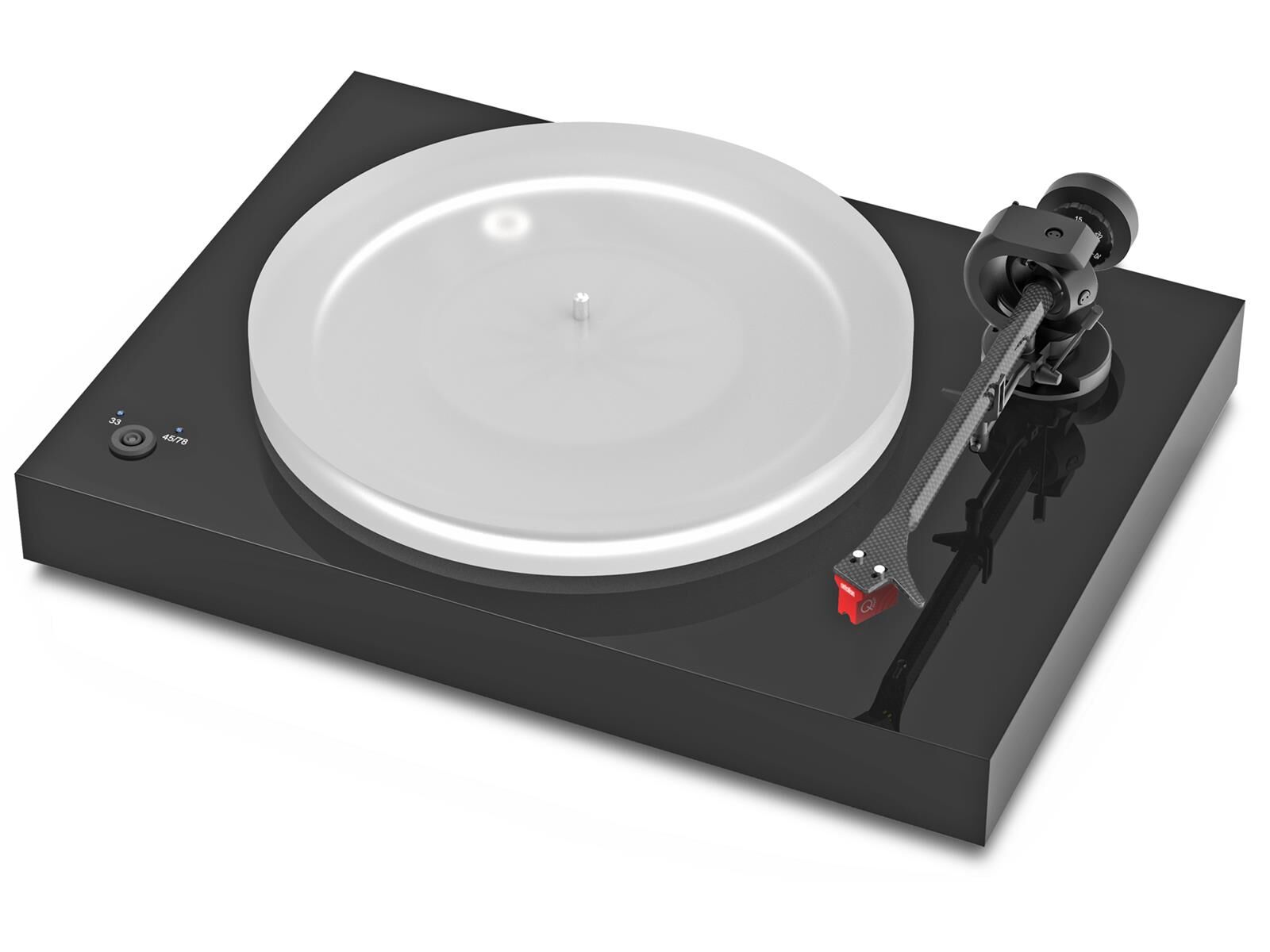 Pro-Ject X2 B True-Balanced-Plattenspieler seidenmatt schwarz