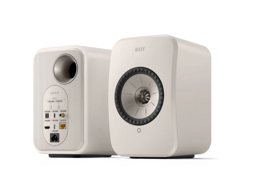 Kef LSX II LT WLAN Hifi Lautsprecher Stone White