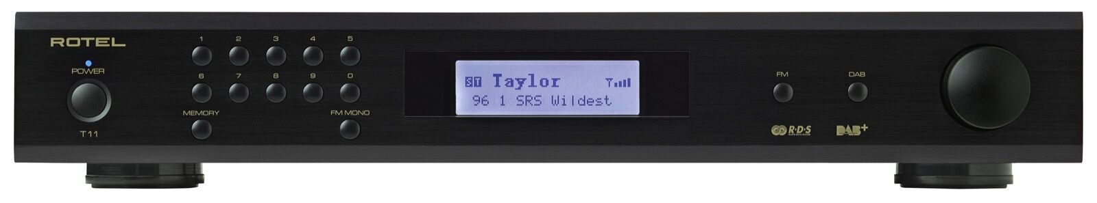 rot_T11_black.jpg Rotel T11 Stereo Tuner schwarz
