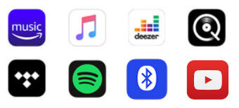 Q Acoustics Aktiv-Lautsprecher M20 HD schwarz (Set)