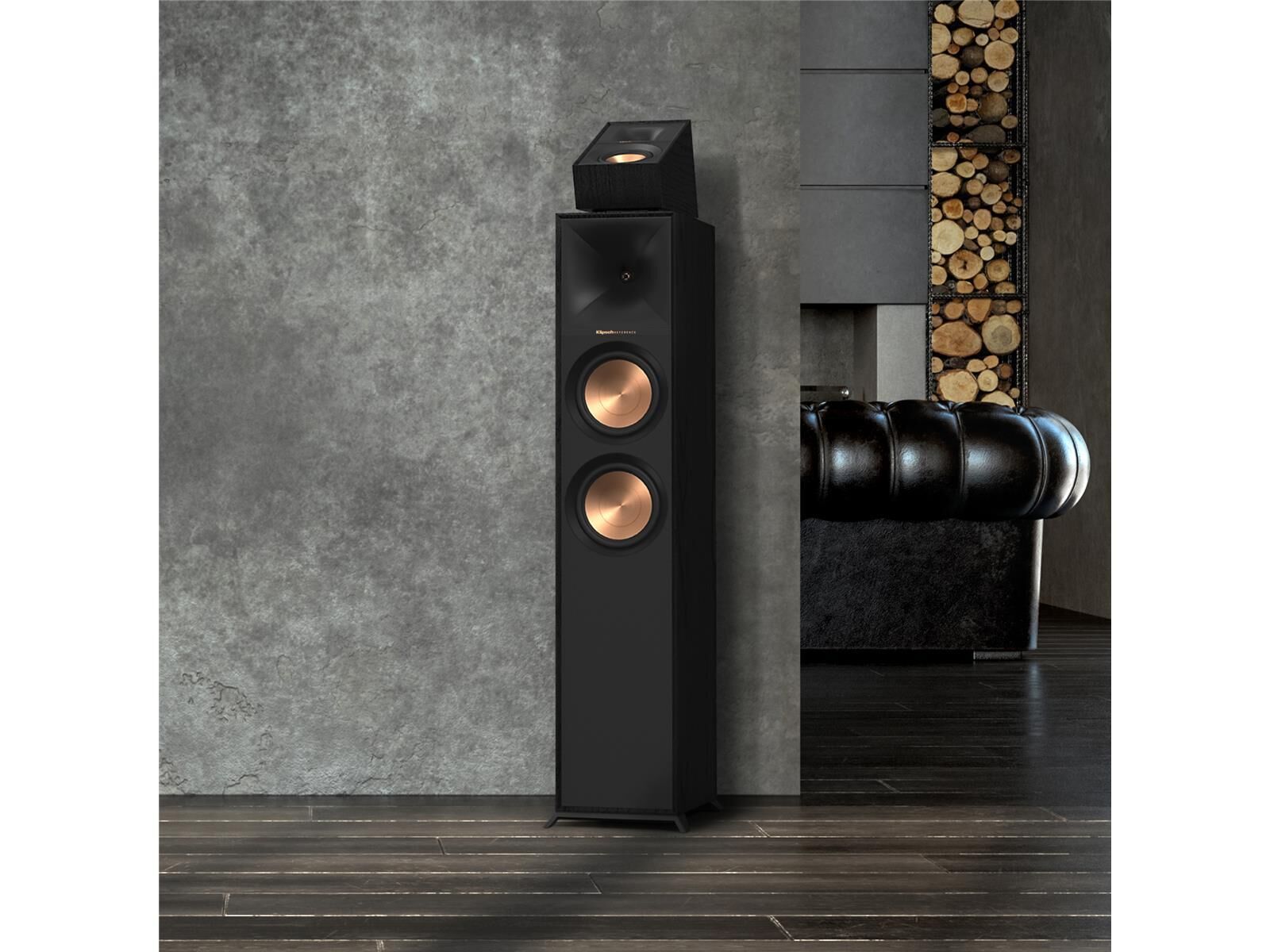 Klipsch R-600F Standlautsprecher Schwarz (Stück)