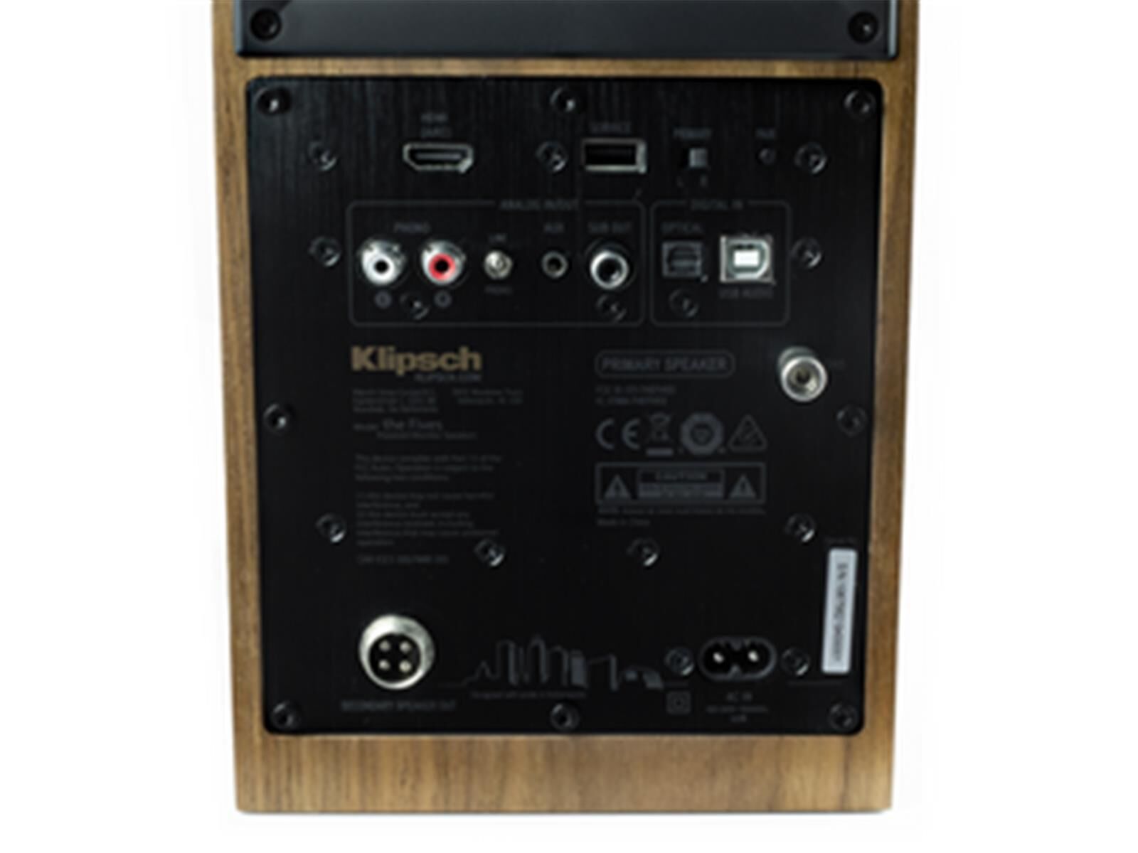 Klipsch The Fives Aktiv-Lautsprecher Walnuss