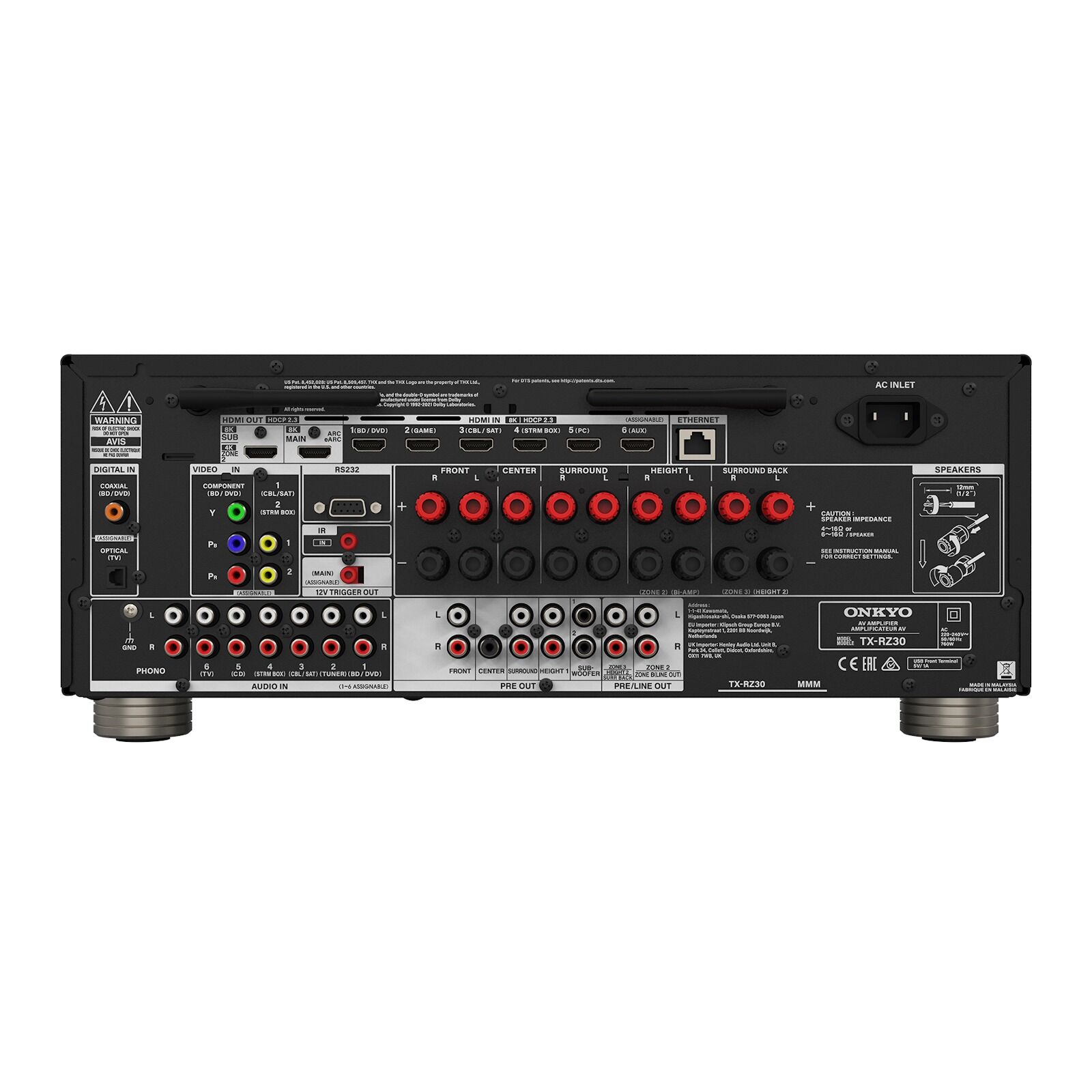 OnkyoTX-RZ30 9.2 AV Receiver