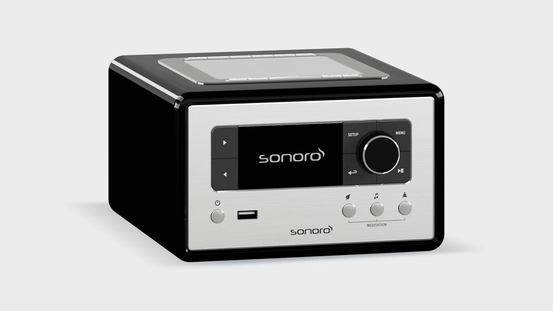 Sonoro Relax hochglanz schwarz